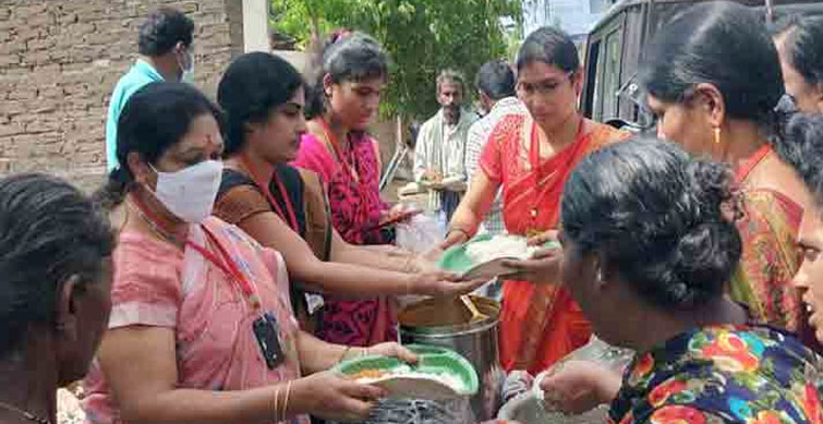 the ngwf provides assistance to flood victims in mancherial