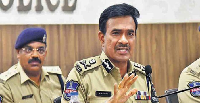 Hyderabad Police Commissioner CV Anand.