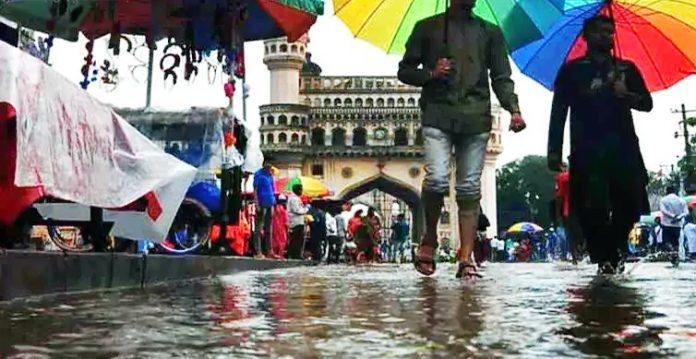hyderabad receives heavy rain early morning, more in store