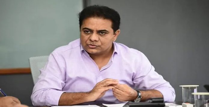 TRS working president and industries minister KT Rama Rao