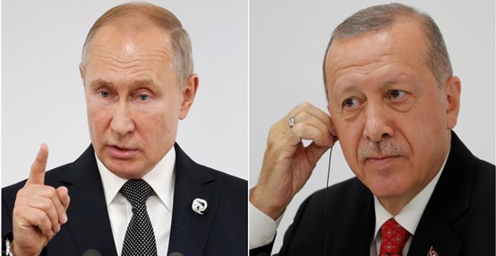 Turkish President Recep Tayyip Erdogan and Russian President Vladimir Putin
