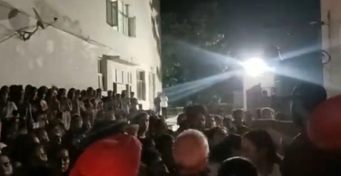 stir continues at chandigarh university over 'leaked objectionable videos