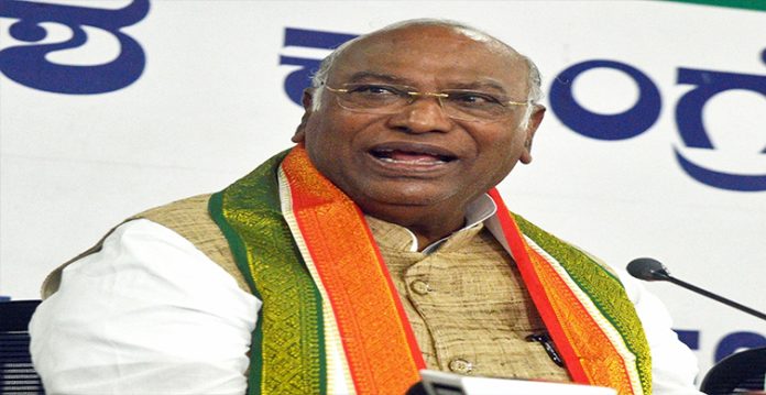 Congress president Mallikarjun Kharge