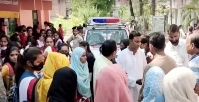 Girl students ask to remove Hijab before exam in Bihar, triggered outrage