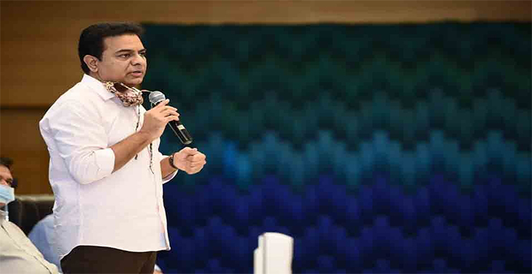 Minister K. T Rama Rao
