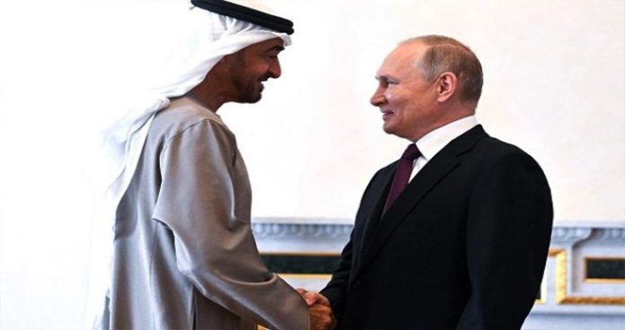 russia and uae defy west, decide to step up energy and people to people ties