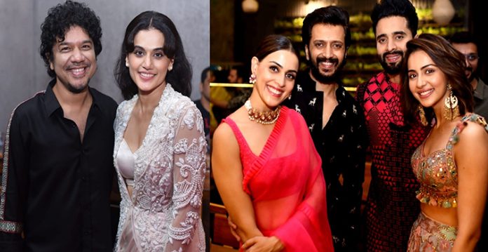 taapsee pannu hosts diwali party for industry friends