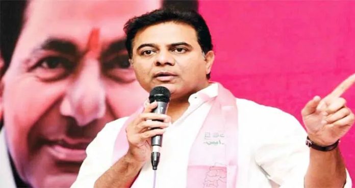 Bharat Rashtra Samithi (BRS) working President KT Rama Rao