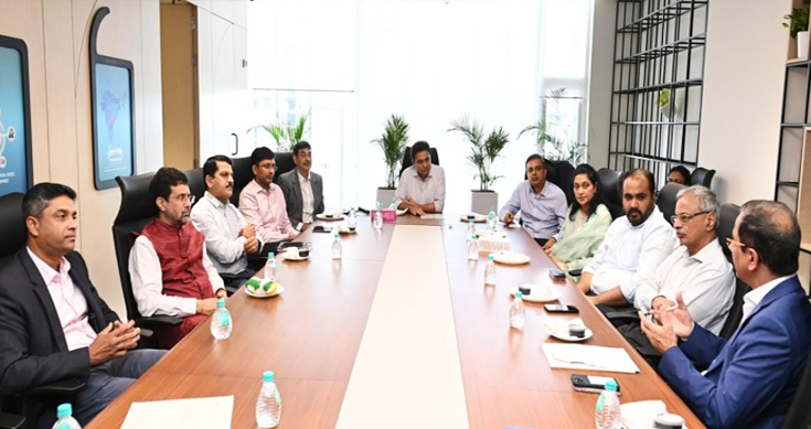 IT and Industries Minister KT Rama Rao
