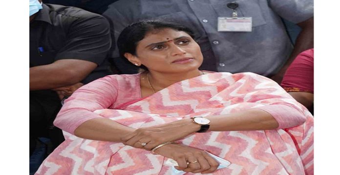 YSR Telangana Party (YSRTP) president Y.S. Sharmila