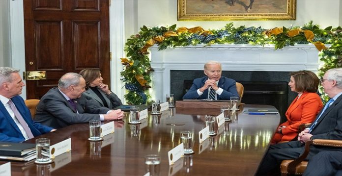 biden meets top congressional lawmakers on lame duck session
