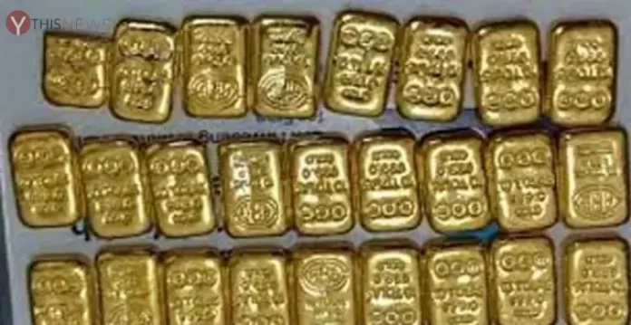 gold smuggling racket busted at rgi airport, officials seize 5.5 kg of gold