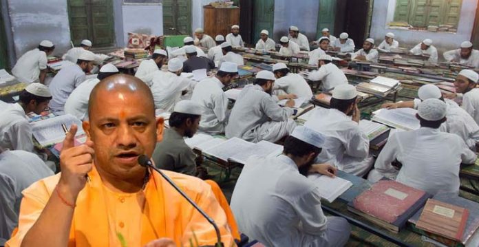 Yogi Govt. dictating terms on syllabus taught in UP Madrasas
