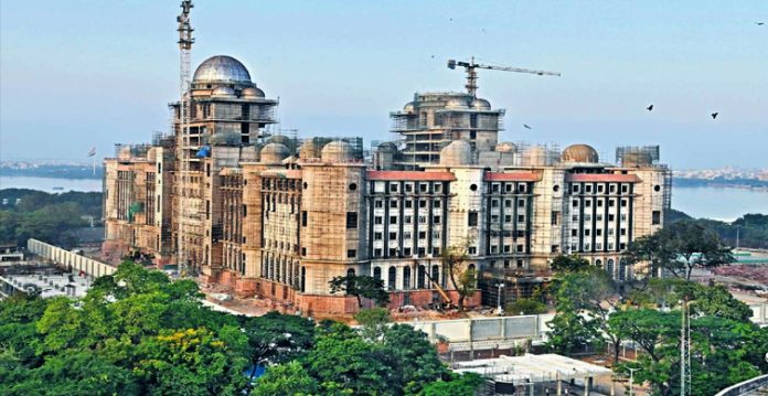 telangana's new secretariat complex likely to open on jan 18