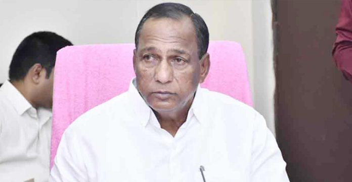 Telangana's Minister for Labour and Employment Malla Reddy