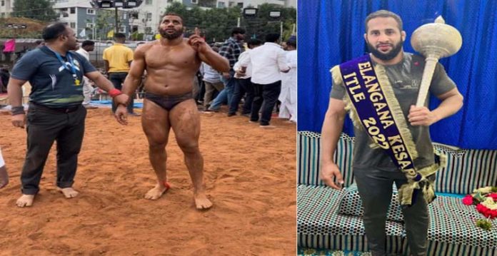 Following a chilling fight, Abubakar Bamas won the Telangana Kesari Title 2022