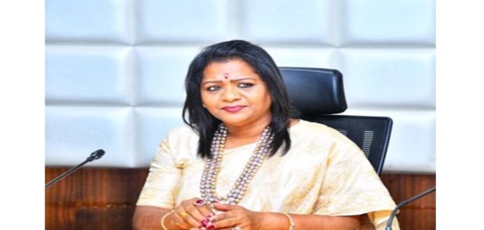 Greater Hyderabad mayor Vijayalaxmi Gadwal
