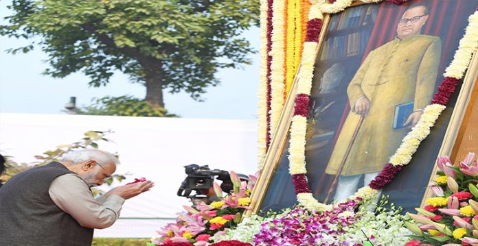 pm remembers ambedkar on his death anniversary