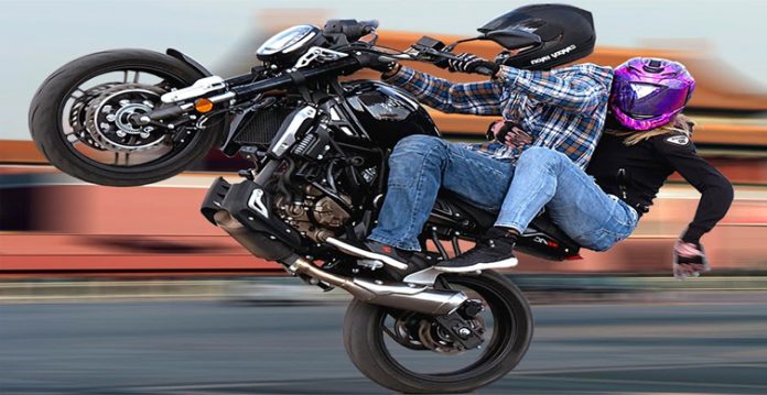 bike stunt
