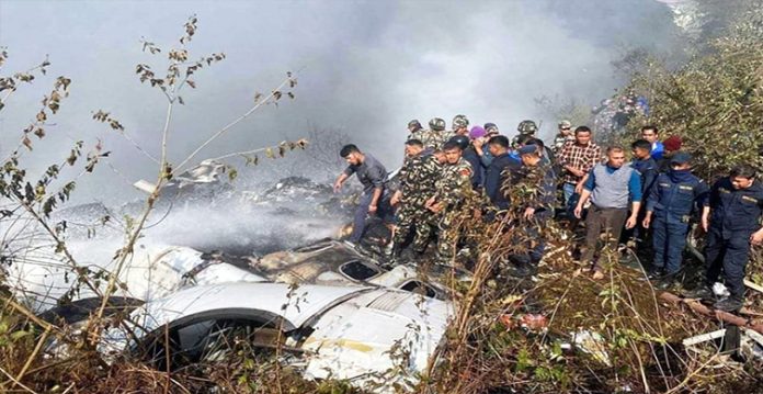 Yeti Airlines plane crashed