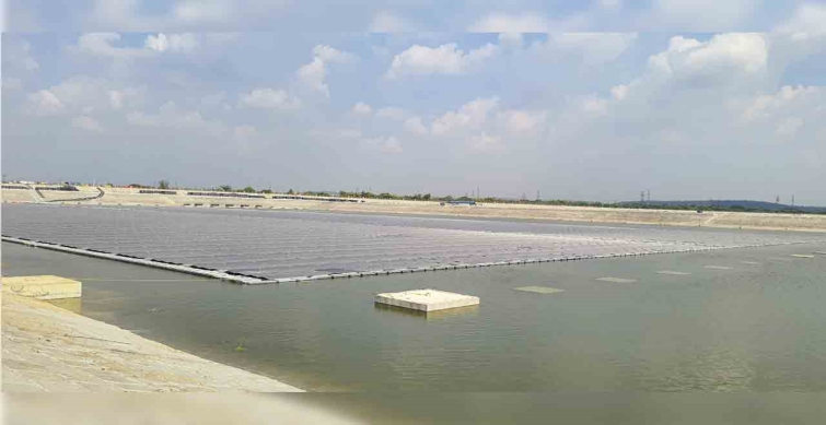 Country's largest floating solar plant built by Hyderabad-based company
