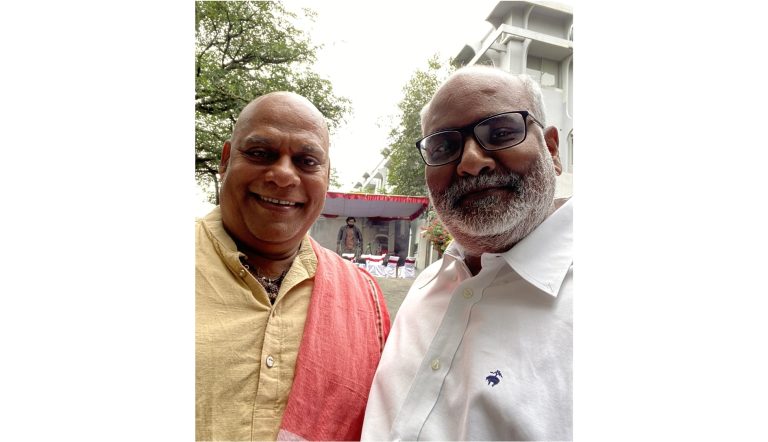 MM Keeravaani dedicates award to parents, mentors