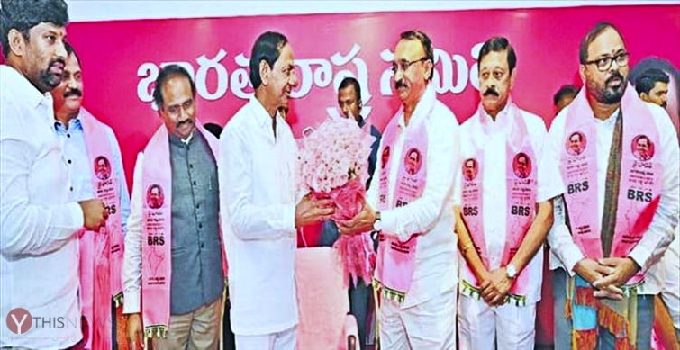BRS AP president dismisses BJP allegations of land encroachment
