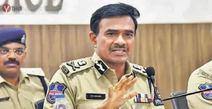 Hyderabad Police Commissioner CV Anand