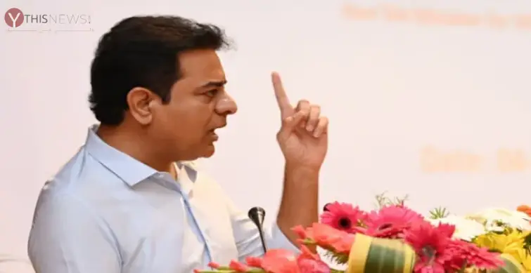 Industries Minister KT Rama Rao