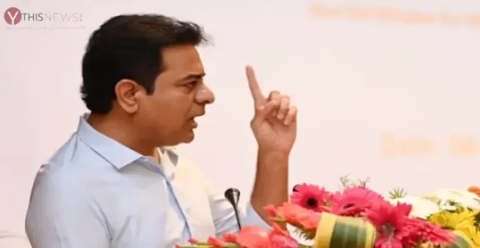 Industries Minister KT Rama Rao
