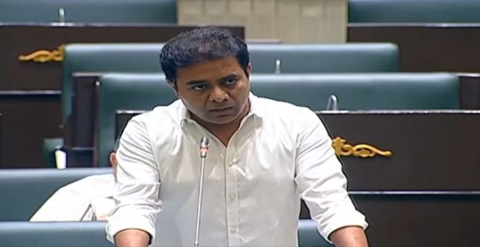 Industries Minister KT Rama Rao