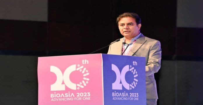 KTR holds meeting with medical device sector leaders at BioAsia 2023 in Hyderabad