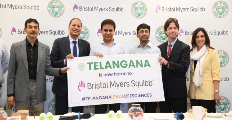 New pharma facility announced by Bristol Myers Squibb in Hyderabad