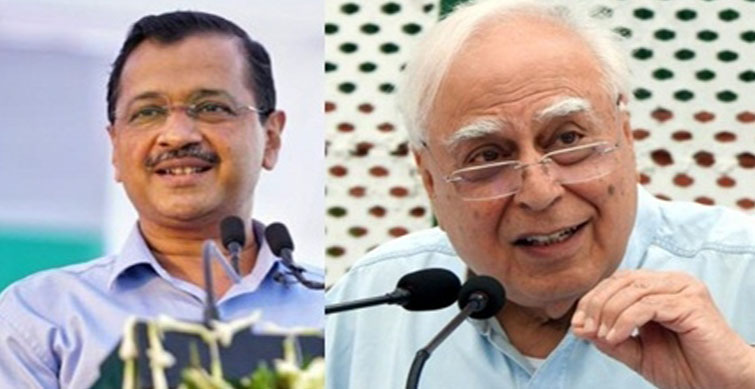 delhi cm lauds kapil sibal's initiative, says 'will fight together'