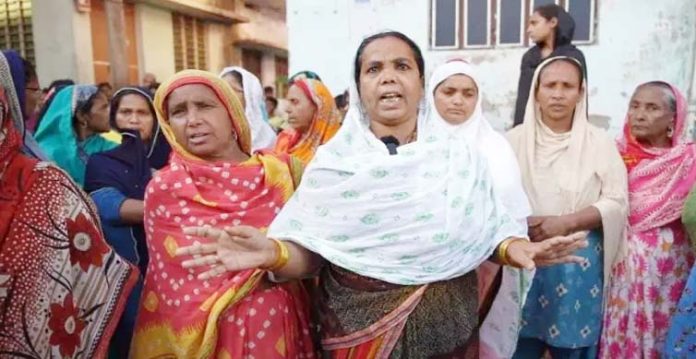 Women in riot-hit area of Bihar Sharif accused police of ransacking houses