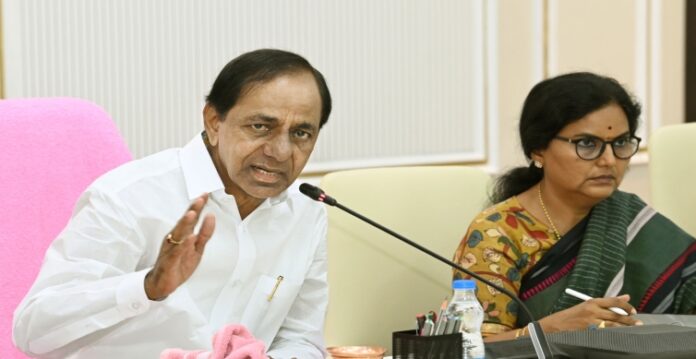 Chief Minister K Chandrashekhar Rao