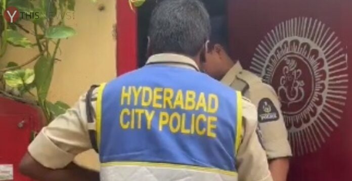 Hyderabad police carry out search operation at Kalapather