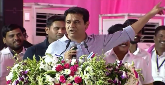 BRS working president and Telangana minister KT Rama Rao