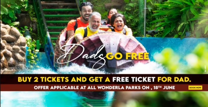 Father’s Day special: Wonderla announces ‘2+1’ offer available only on June 18