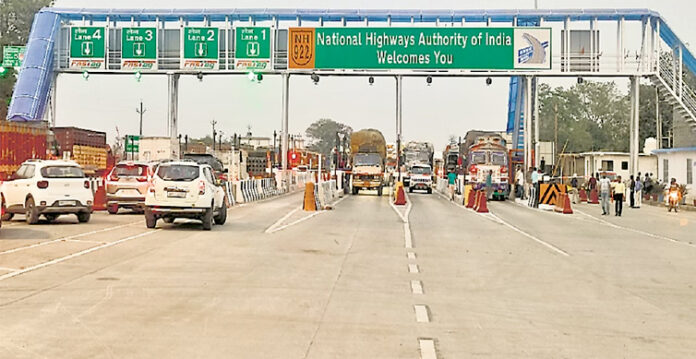 toll plaza