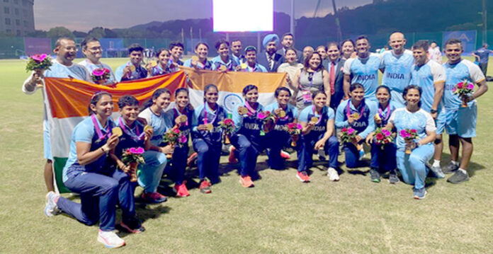 indian women team,gold medal