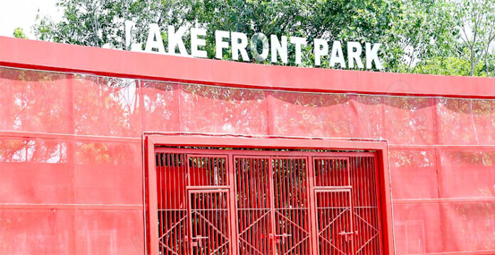 Entery fee is Rs10 and Rs50 of New Lake Front Park at Tank Bund