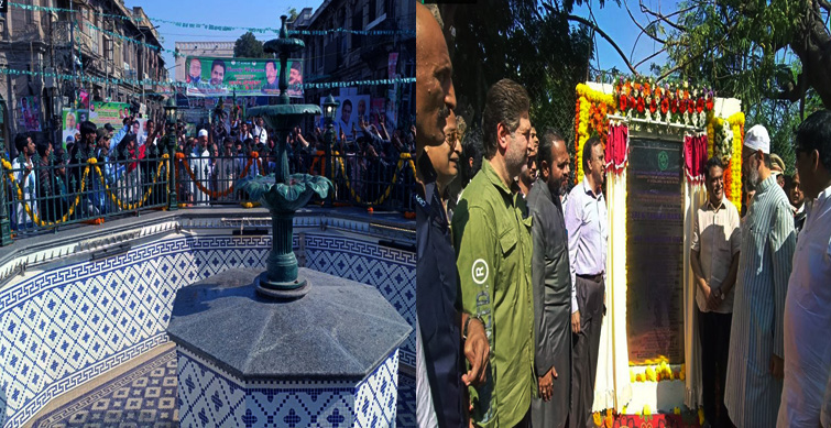 Gulzar Houz Fountain Reopens in Hyderabad