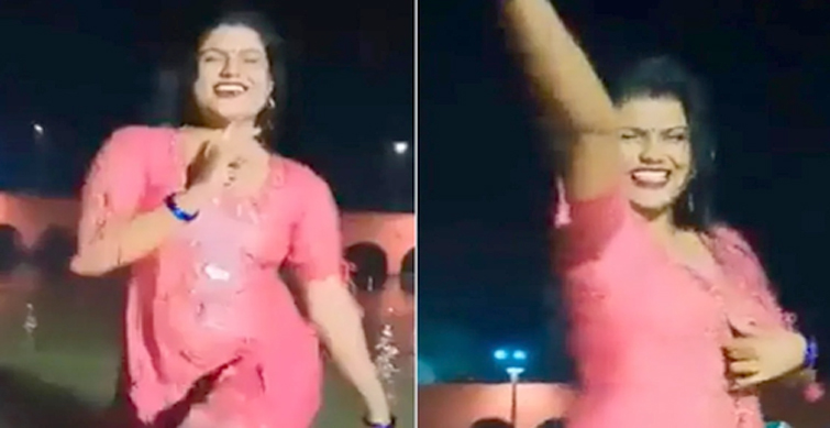 Woman dancing at Saryu river, Ayodhya police launch probe