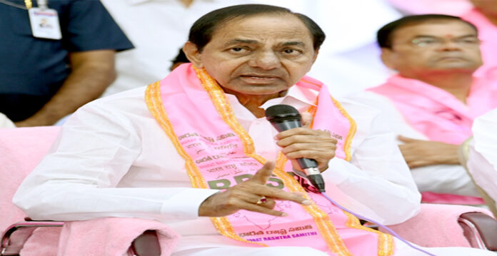 KCR Accuses Congress of Using Muslims as Vote Bank