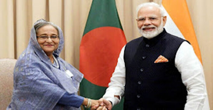 modi and shaik hasina