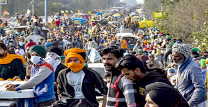 farmers protest