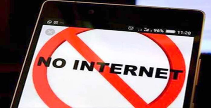 no internet