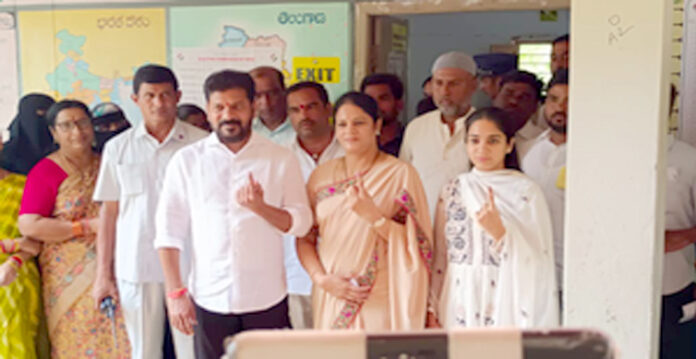 revant reddy cast vote