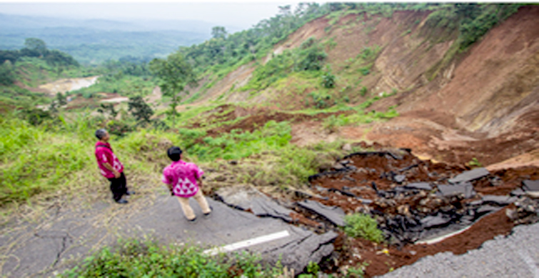 landslides